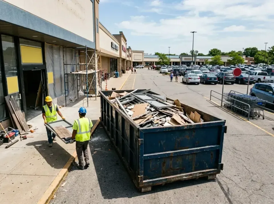 retail-store-renovation-debris-003 — frequently asked questions, Roll-off Dumpster Rentals in Brownstown, IN